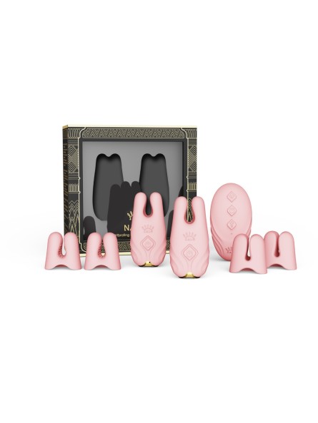 Wibrujące Klamerki Na Sutki Nave Coral Pink Zalo