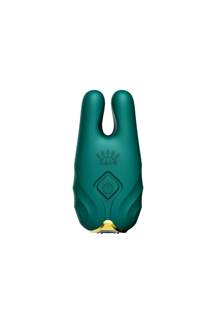 Wibrujące Klamerki Na Sutki Nave Turquoise Green Zalo