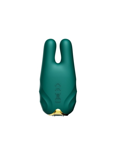Wibrujące Klamerki Na Sutki Nave Turquoise Green Zalo