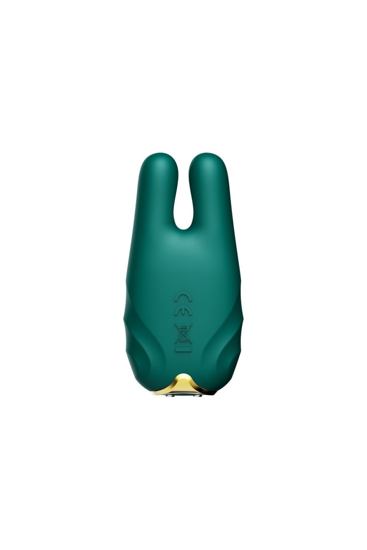 Wibrujące Klamerki Na Sutki Nave Turquoise Green Zalo