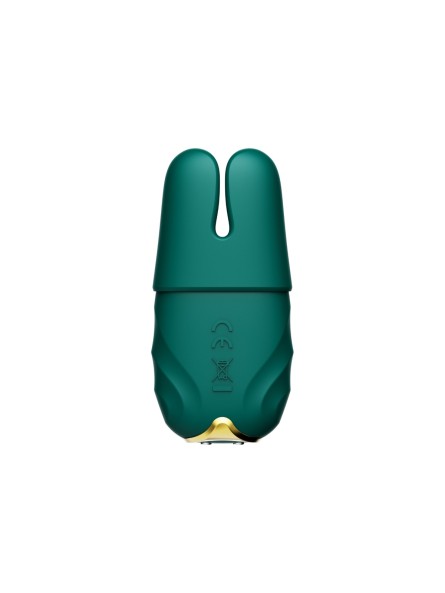 Wibrujące Klamerki Na Sutki Nave Turquoise Green Zalo