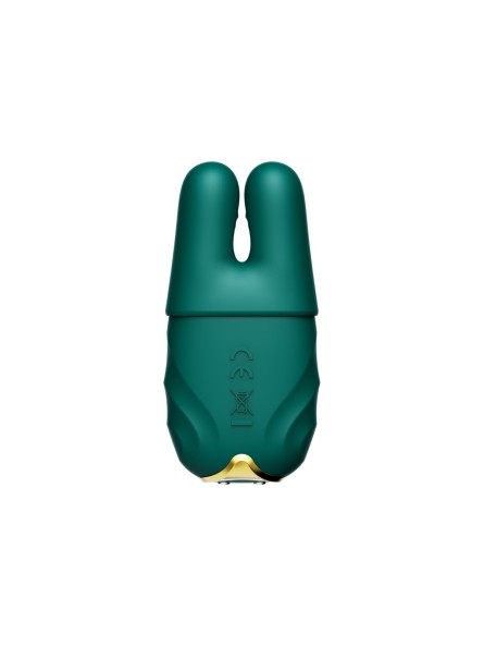 Wibrujące Klamerki Na Sutki Nave Turquoise Green Zalo