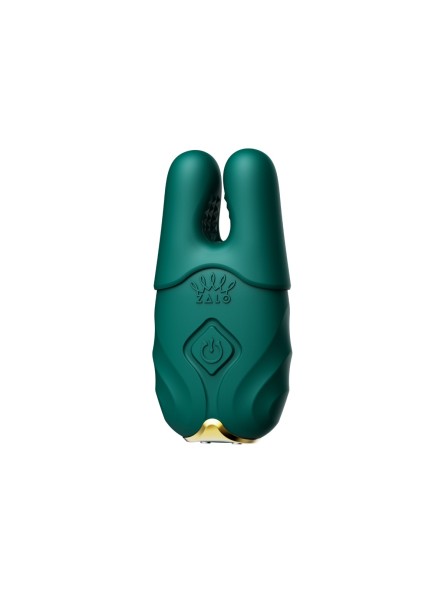 Wibrujące Klamerki Na Sutki Nave Turquoise Green Zalo