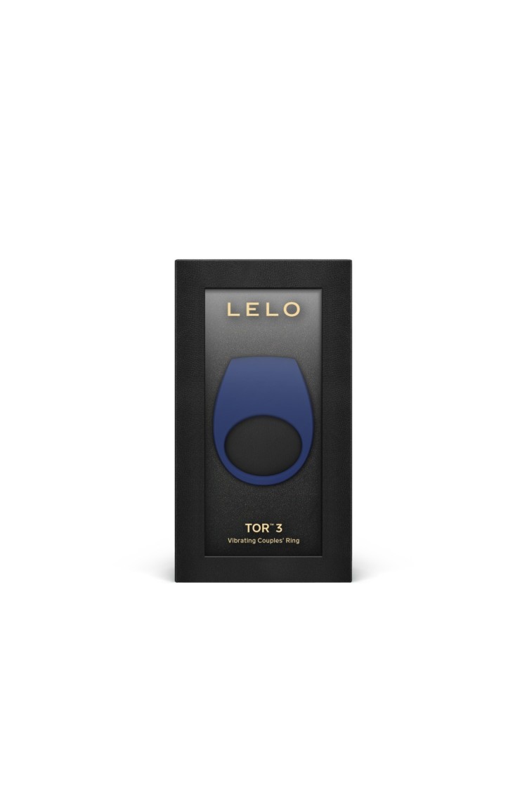 Wibrujący Pierścień Erekcyjny Tor 3 Base Blue Lelo