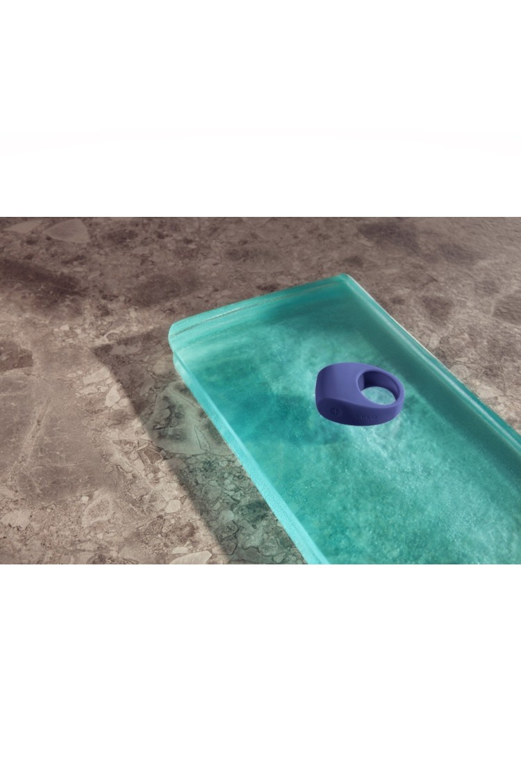 Wibrujący Pierścień Erekcyjny Tor 3 Base Blue Lelo