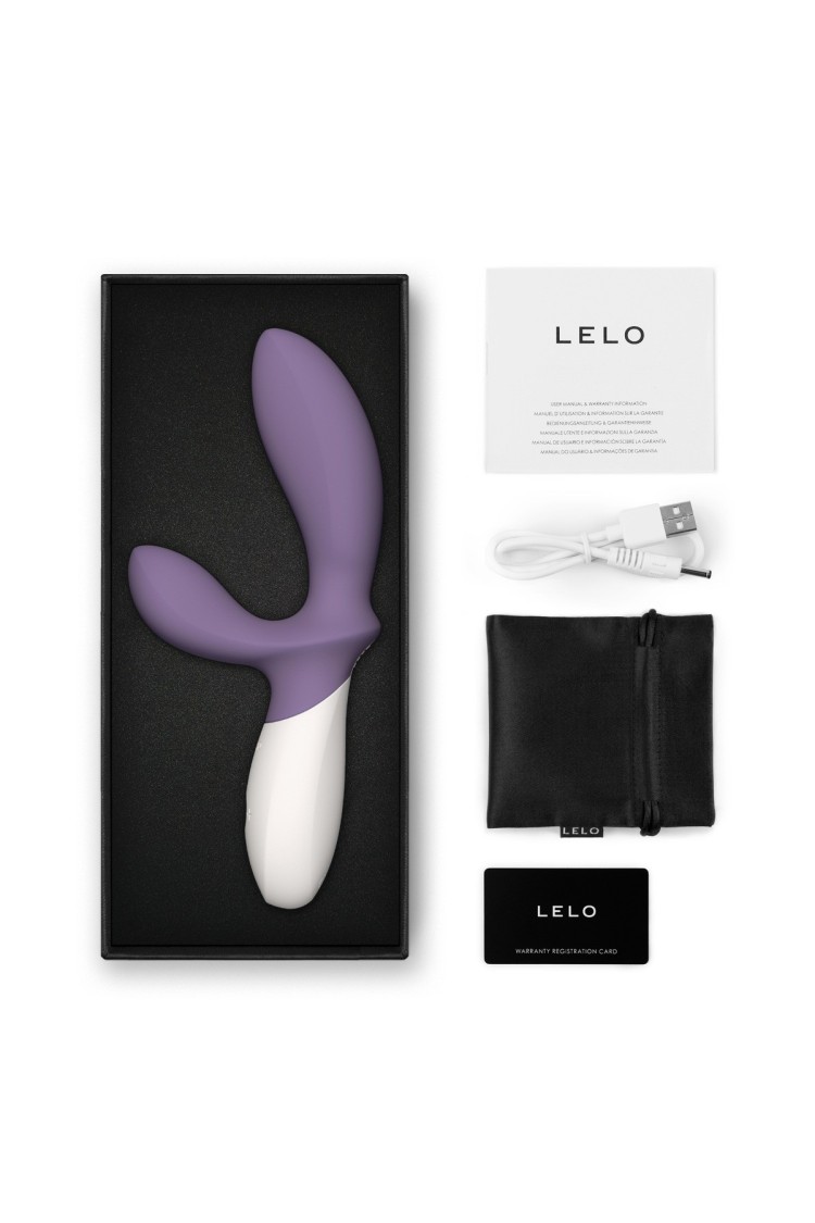 Masażer Prostaty Loki Wave 2 Violet Dust Lelo