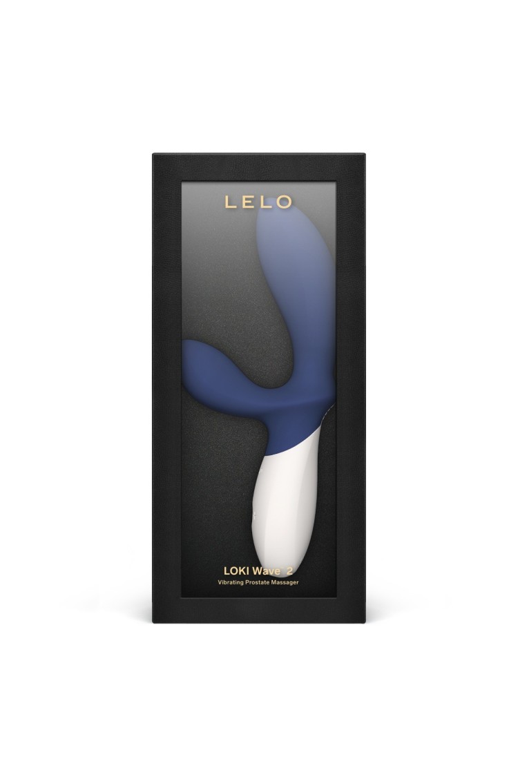 Masażer Prostaty Loki Wave 2 Base Blue Lelo