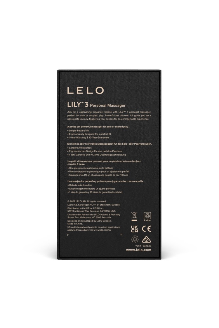 Masażer Łechtaczki Lily 3 Polar Green Lelo