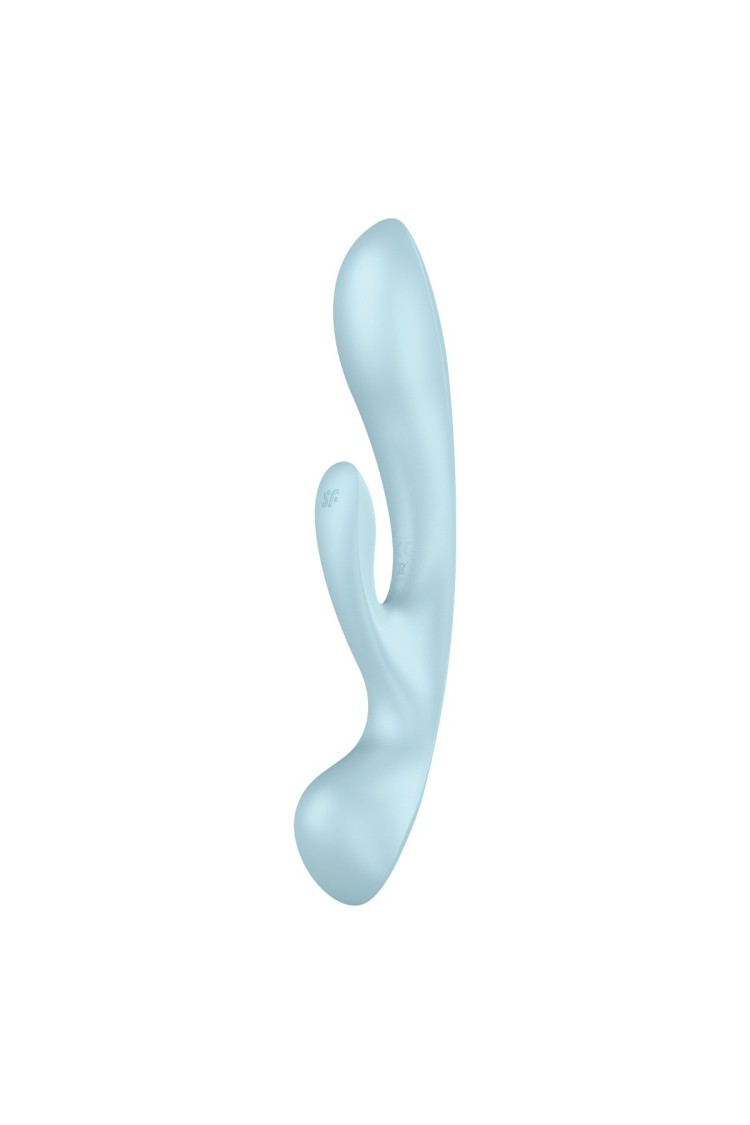 Wibrator Króliczek Triple Oh Light Blue Satisfyer