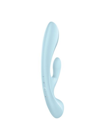 Wibrator Króliczek Triple Oh Light Blue Satisfyer