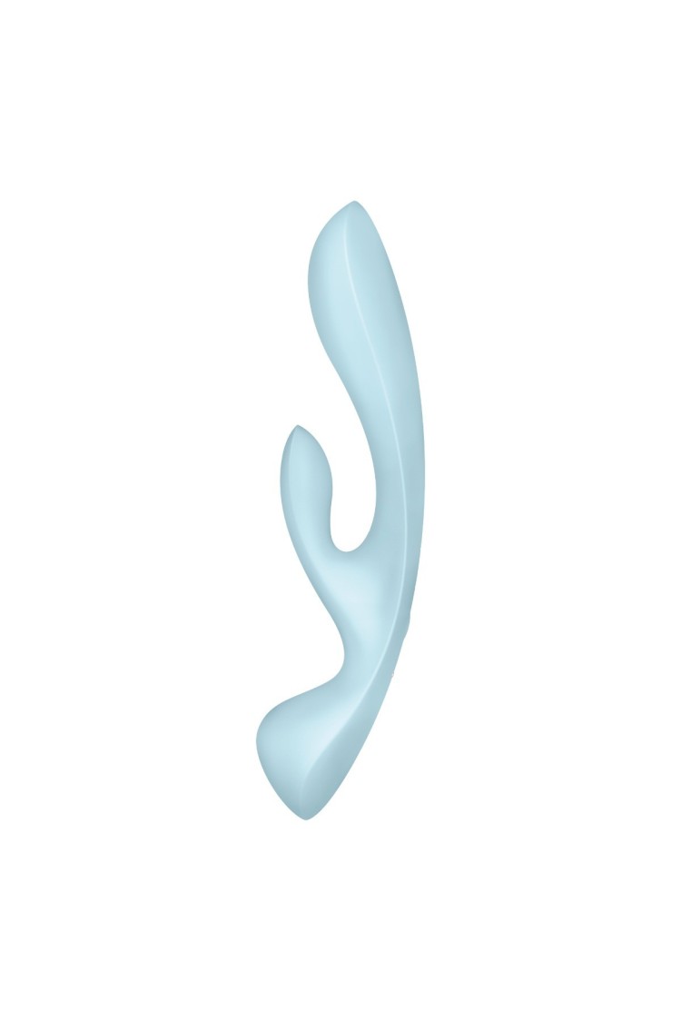 Wibrator Króliczek Triple Oh Light Blue Satisfyer