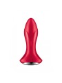 Korek Analny Rotator Plug 1+ Red Satisfyer