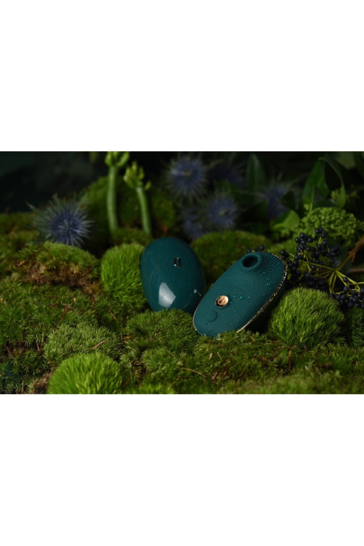 Stymulator Łechtaczki No.0 Clitoral Stimulator Green Qingnan