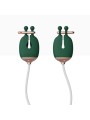 Zaciski Na Sutki No.2 Vibrating Nipple Clamps Green Qingnan