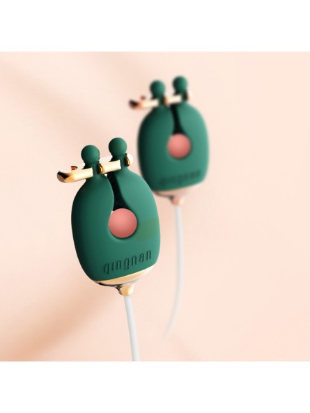 Zaciski Na Sutki No.2 Vibrating Nipple Clamps Green Qingnan