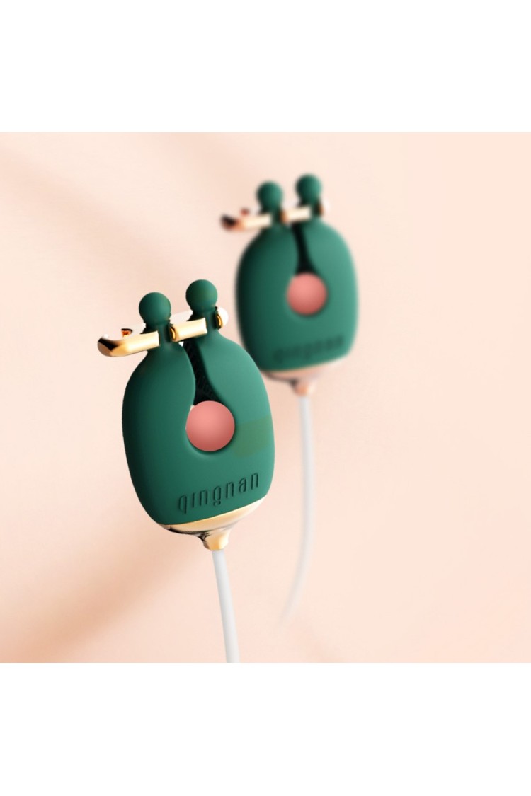 Zaciski Na Sutki No.2 Vibrating Nipple Clamps Green Qingnan