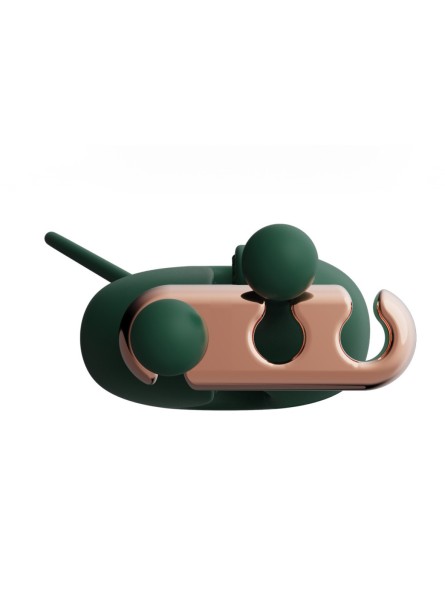 Zaciski Na Sutki No.2 Vibrating Nipple Clamps Green Qingnan