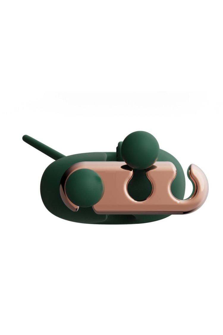 Zaciski Na Sutki No.2 Vibrating Nipple Clamps Green Qingnan