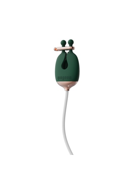 Zaciski No.2 Vibrating Nipple Clamps And Choker Set Green Qingnan