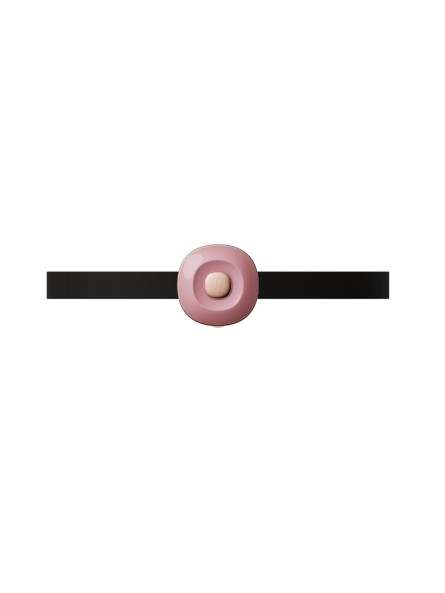 Zaciski No.2 Vibrating Nipple Clamps And Choker Set Pink Qingnan