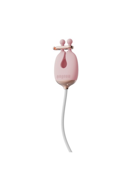 Zaciski No.2 Vibrating Nipple Clamps And Choker Set Pink Qingnan