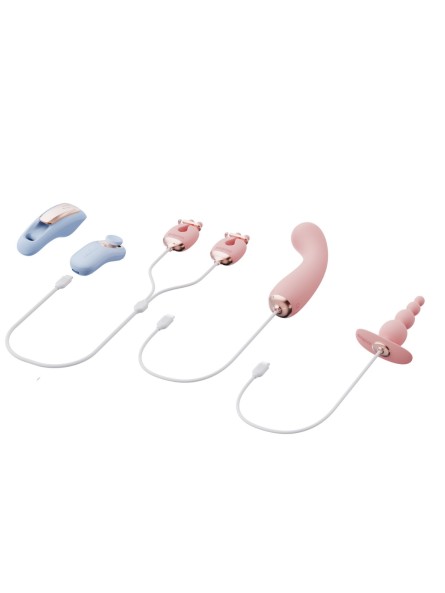 Wibrator No.6 Wireless Control Wearable Vibrator Blue Qingnan