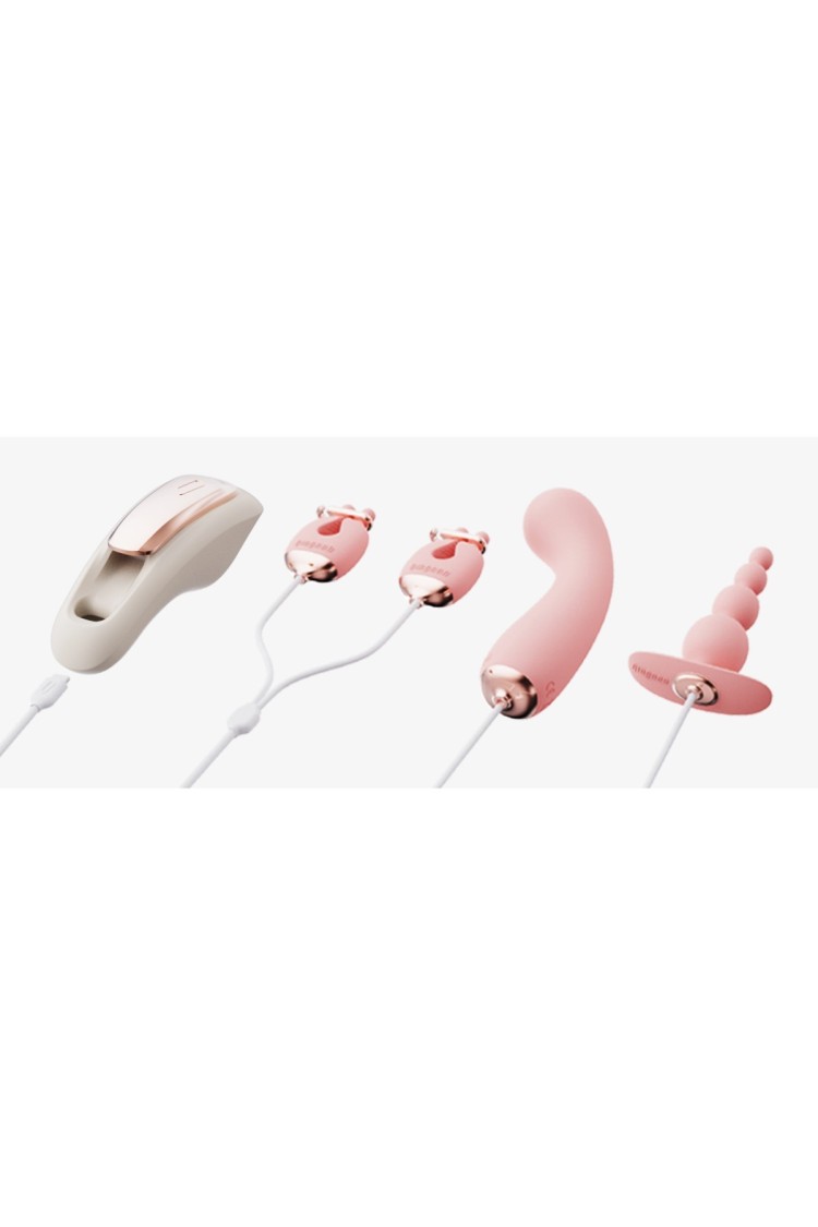 Wibrator No.6 Wireless Control Wearable Vibrator Beige Qingnan