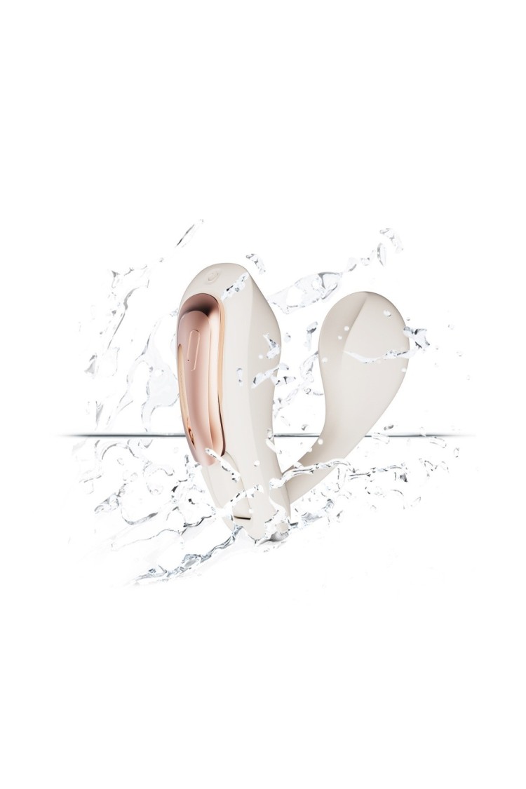 Wibrator No.6 Wireless Control Wearable Vibrator Beige Qingnan