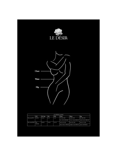 Body V-Neck Teddy With Opaque Panels Osx Le Désir