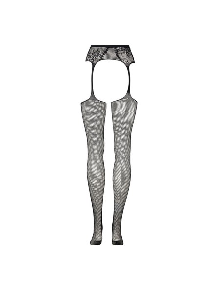 Pończochy Fishnet And Lace Garterbelt Stockings Black Os Le Désir