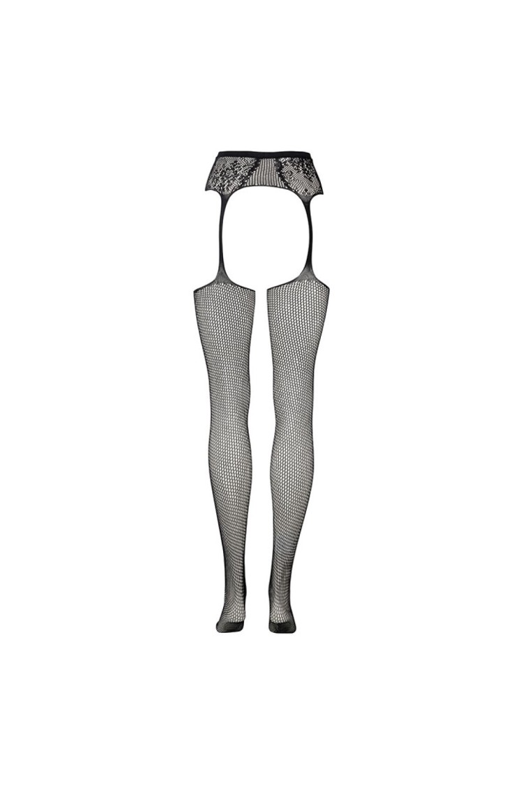 Pończochy Fishnet And Lace Garterbelt Stockings Black Os Le Désir