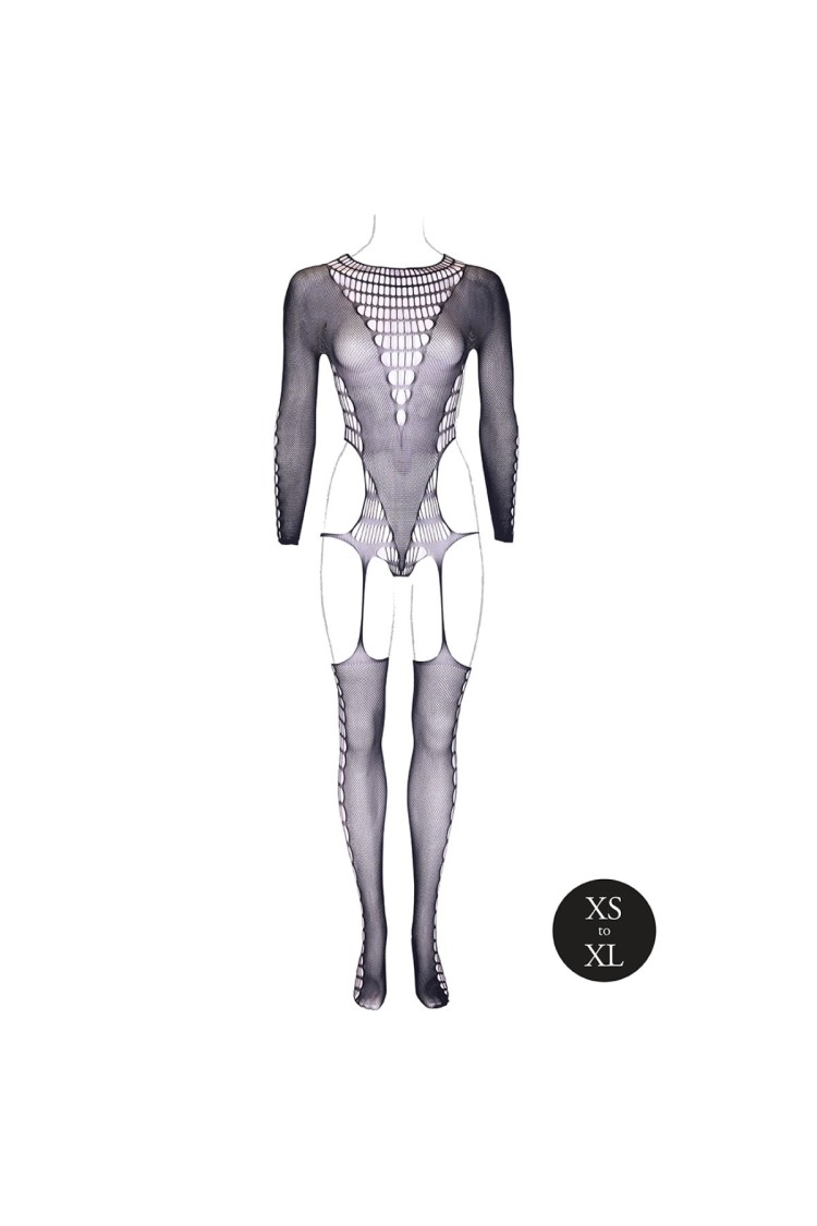 Bodystocking Kalyke Xxiii With Turtleneck Black Os Le Désir
