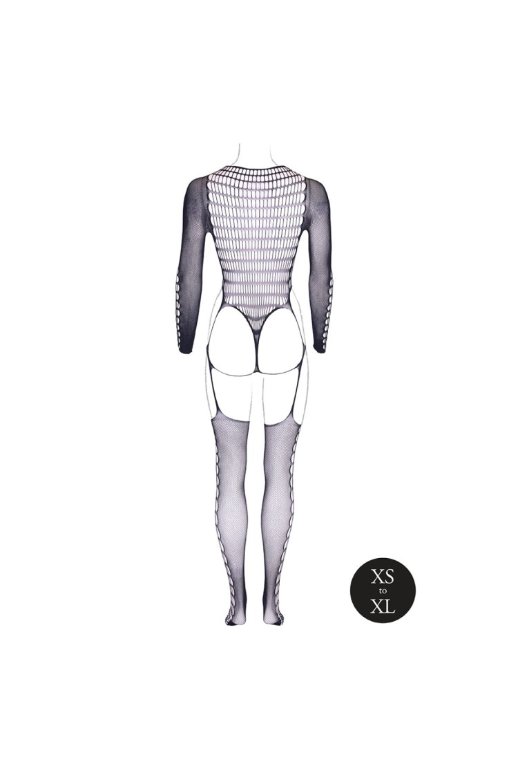 Bodystocking Kalyke Xxiii With Turtleneck Black Os Le Désir
