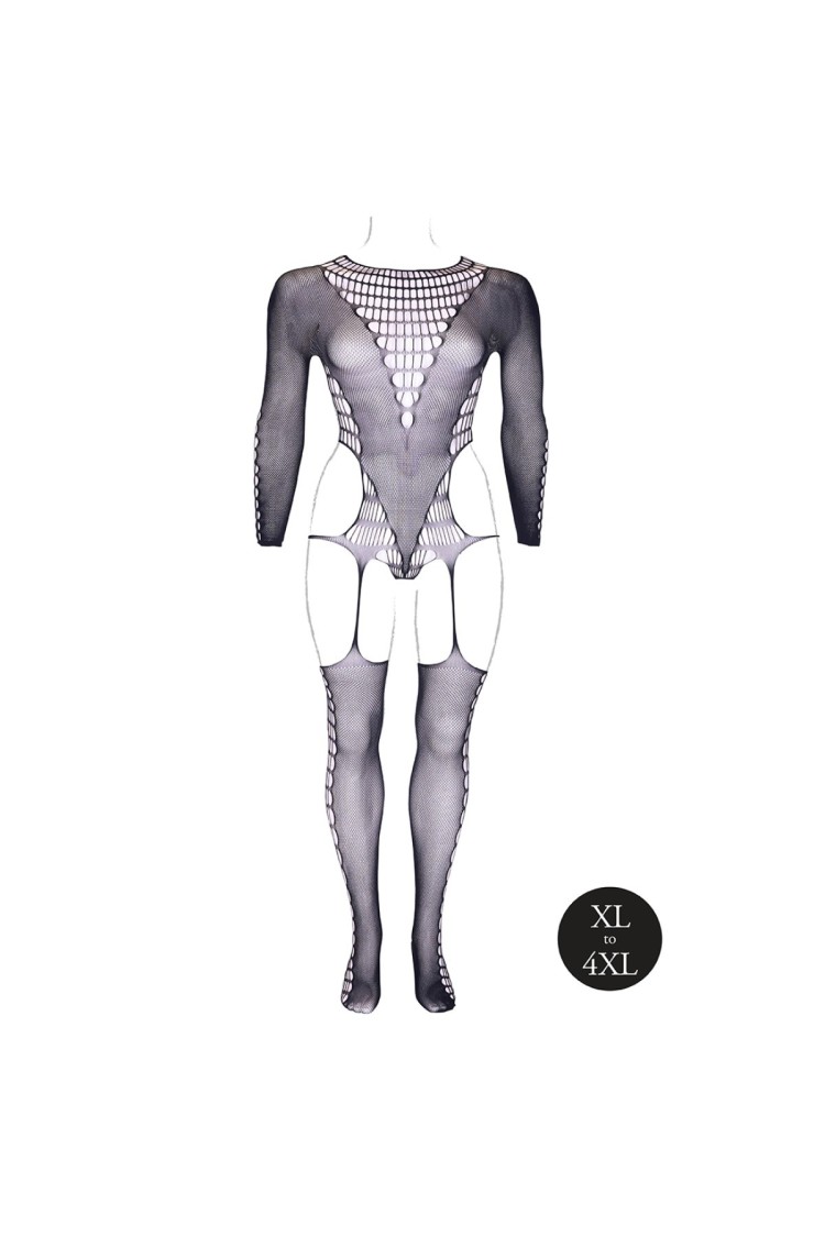 Bodystocking Kalyke Xxiii With Turtleneck Black Osx Le Désir