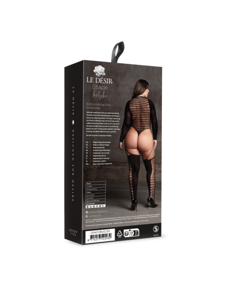 Bodystocking Kalyke Xxiii With Turtleneck Black Osx Le Désir
