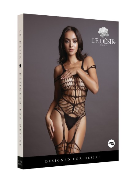 Bodystocking Shredded Black Os Le Désir