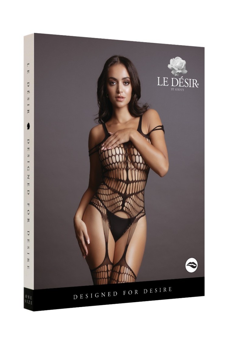 Bodystocking Shredded Black Os Le Désir