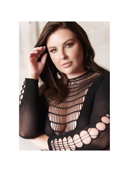 Bodystocking Kalyke Xxiii With Turtleneck Black Osx Le Désir