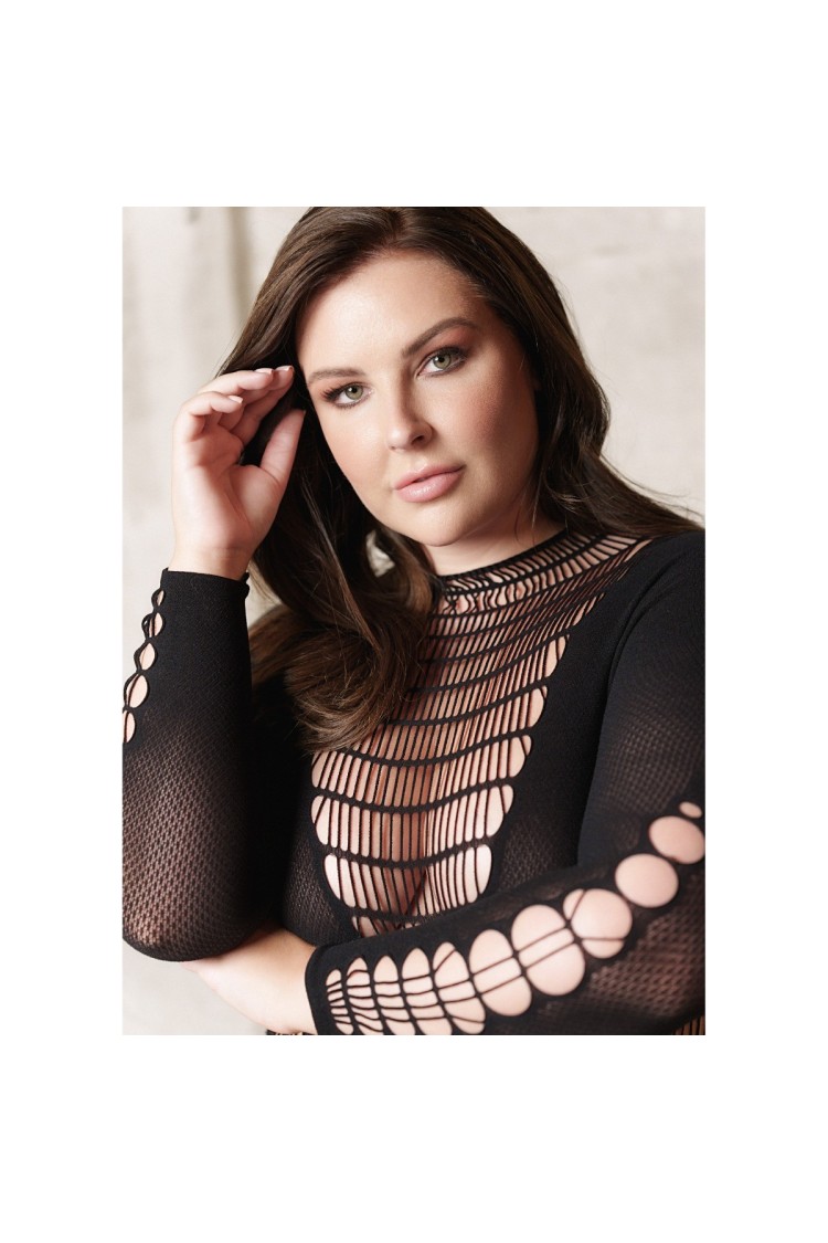 Bodystocking Kalyke Xxiii With Turtleneck Black Osx Le Désir