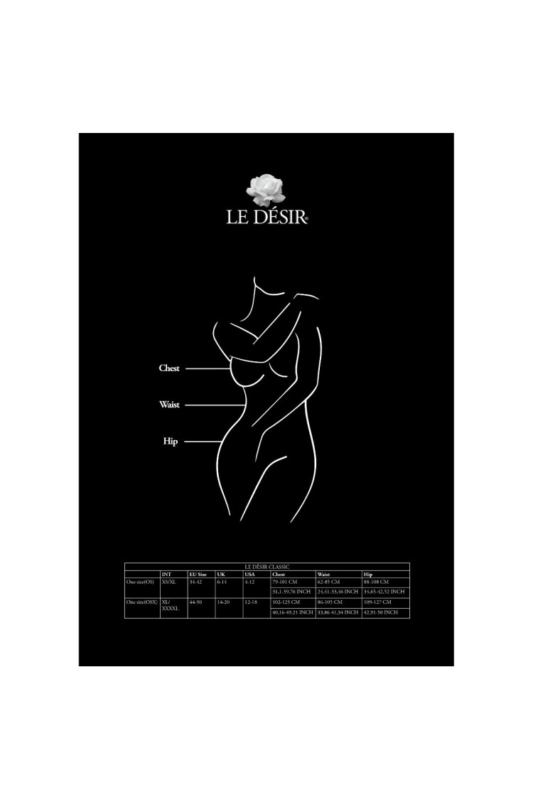 Bodystocking Shredded Black Osx Le Désir
