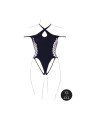 Body Leda Xiii With Crossed Neckline Black Osx Le Désir
