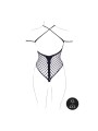 Body Leda Xiii With Crossed Neckline Black Osx Le Désir