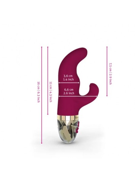 Hop Hop Bob Vibrator, Fuchsia Mystim
