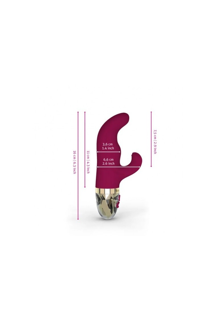 Hop Hop Bob Vibrator, Fuchsia Mystim