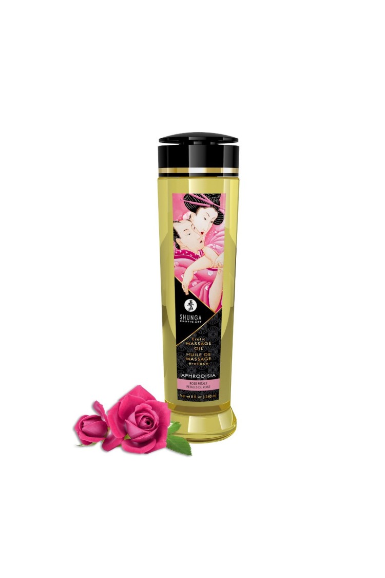 Olejek Do Masażu Erotic Massage Oil Aphrodisia / Rose 240Ml Shunga