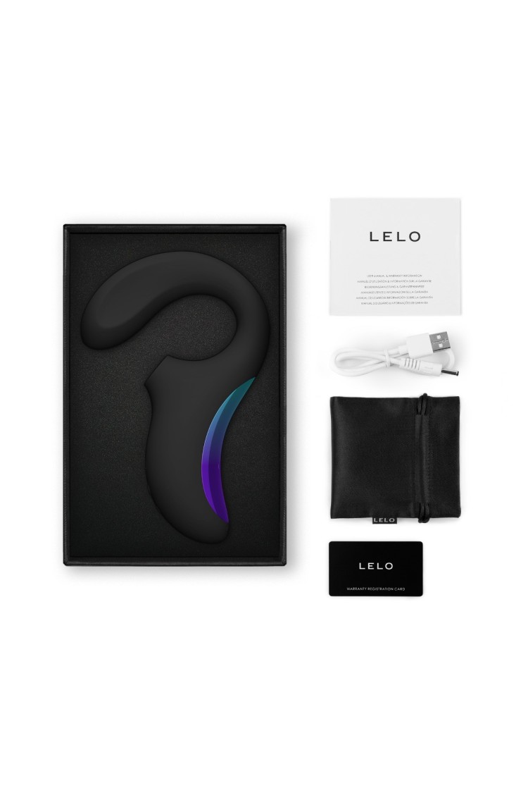 Potrójny Wibrator Soniczny Enigma Wave Black Lelo