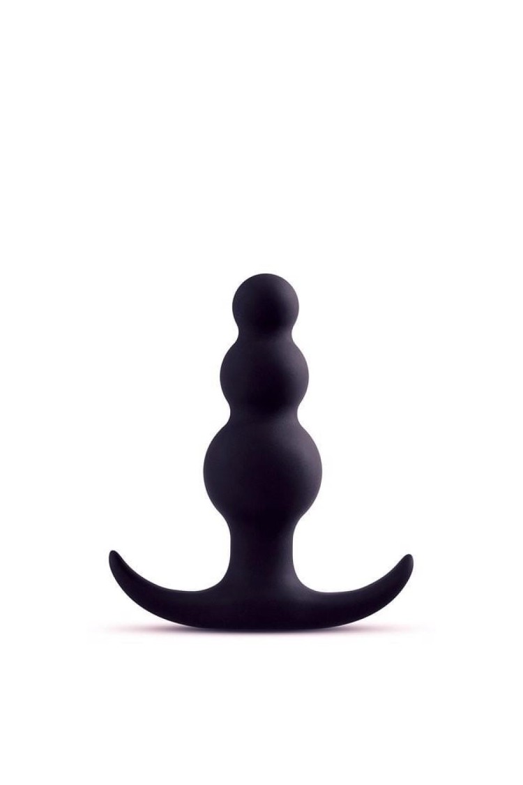 Platinum Beaded Plug Anal Adventures