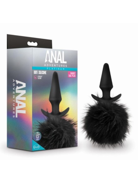 Platinum Rabbit Tail Plug Anal Adventures
