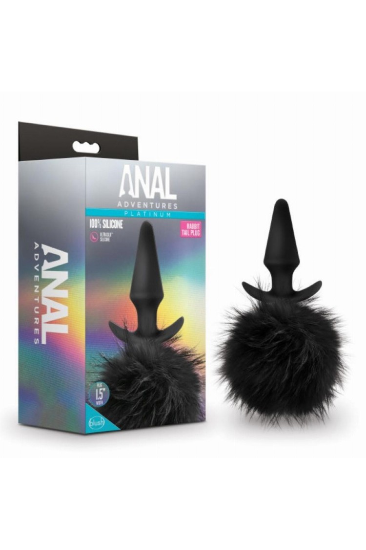 Platinum Rabbit Tail Plug Anal Adventures