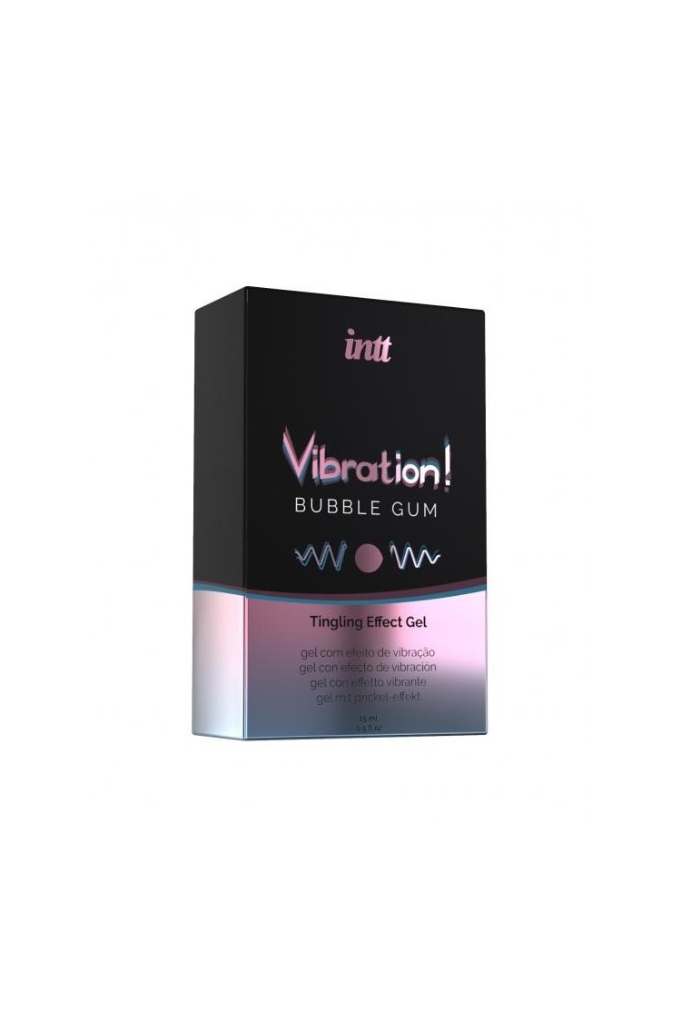 Żel Stymulujący Vibration! Bubble Gum 15 Ml intt